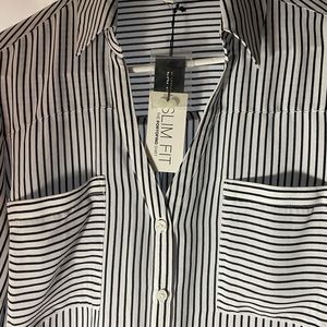 Express blouse size M slim fit